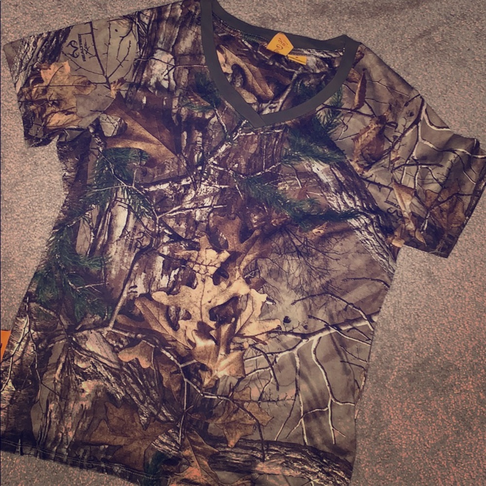 Real Tree Camouflage Top